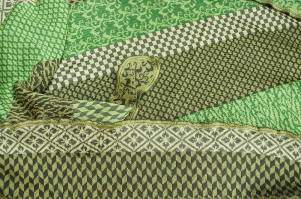 Invero Dreiecktuch Joy Kräuter, Farben , Struktur, Muster